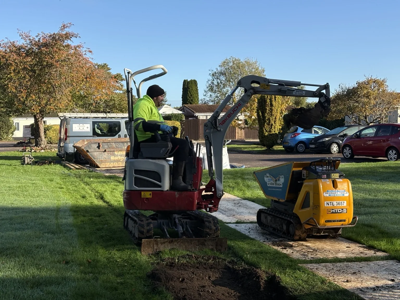 Four Corners Landscaping groundworks and excavation